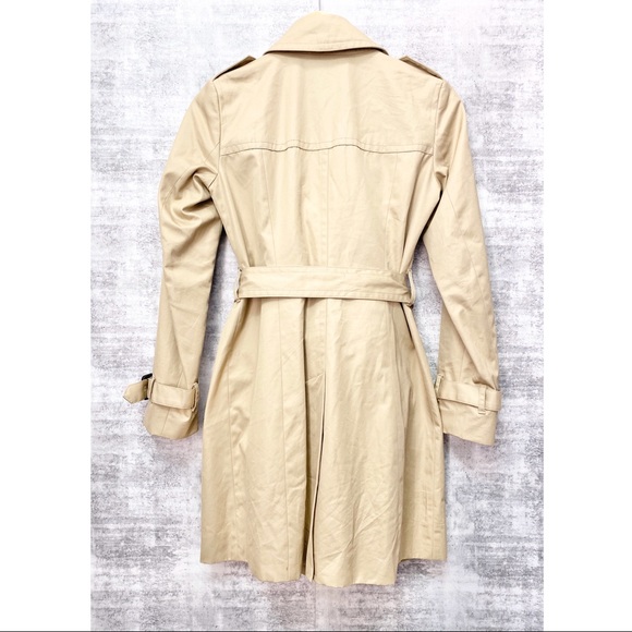 Banana Republic Classic Trench Coat Sz XS - Picture 2 of 4